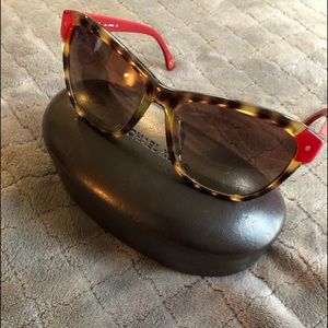 Michael Kors Red/Tortoise Sunglasses
